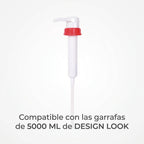 Compatible con las garrafas de 5000 ML de DESIGN LOOK.