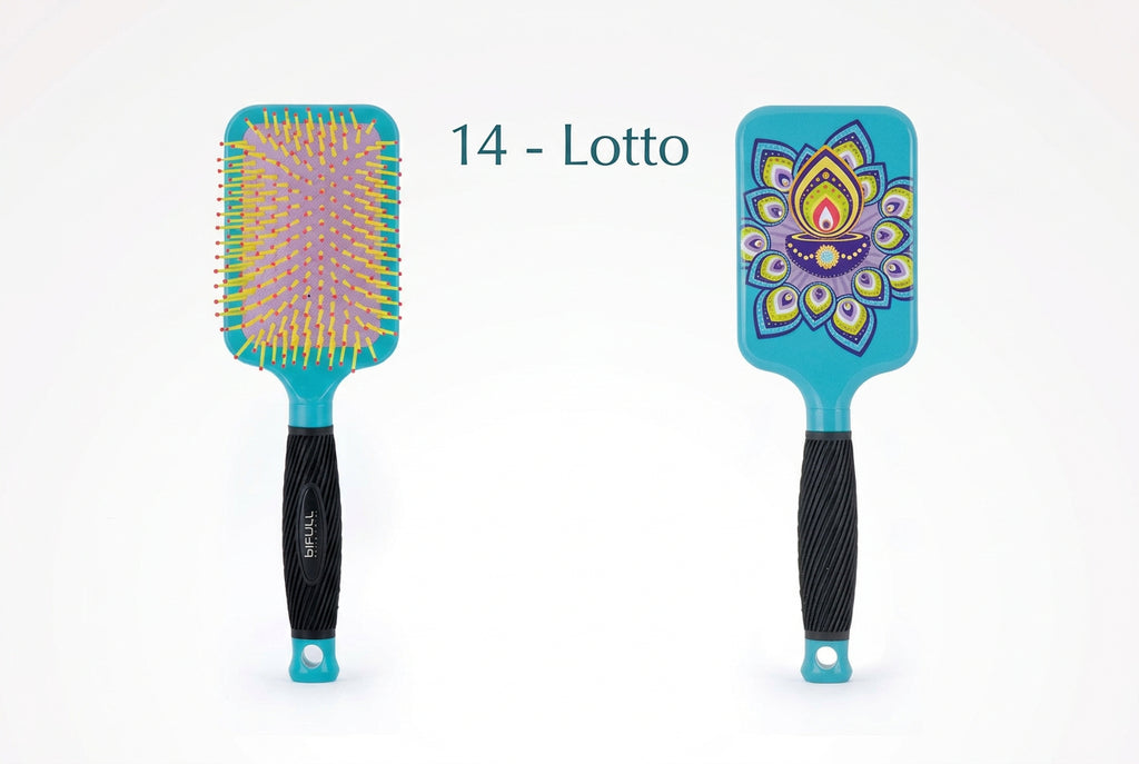 Cepillos Raqueta Personalizados | Púa Plástico