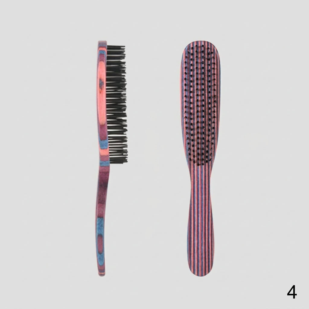 Cepillos de Madera |   Striped Wood Púa Plástico