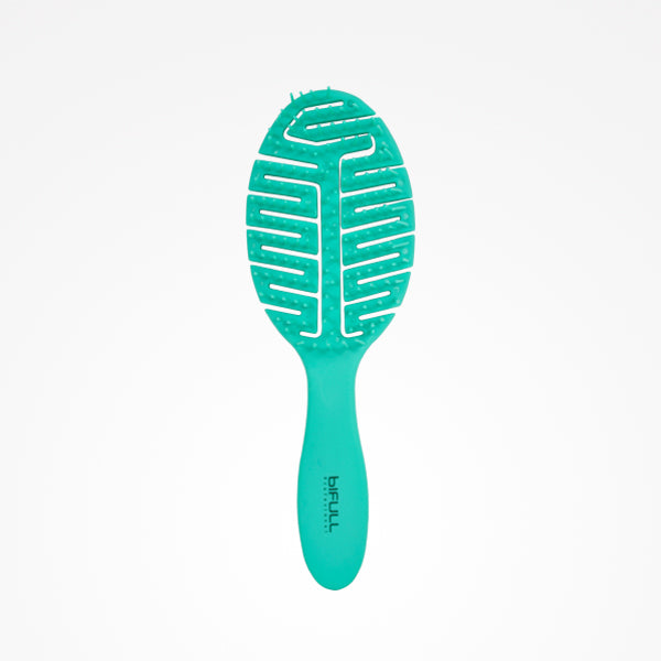 Cepillo Esqueleto Desenredante  |  Detangler Fluor Leaf Púa Plástico