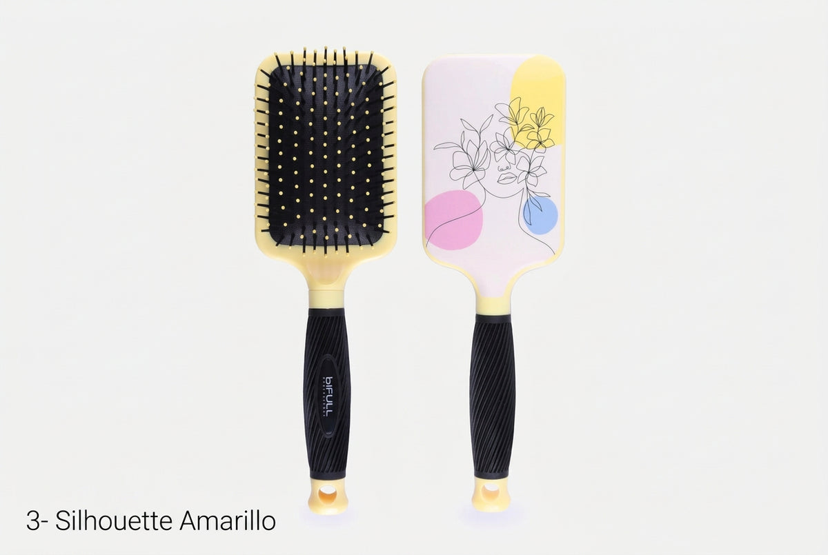Cepillos Raqueta Personalizados | Púa Plástico