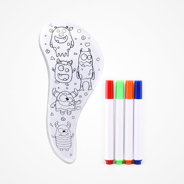 Cepillos Desenredantes para Colorear | Detangler Hair Copic Púa Plástico