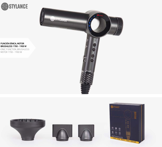 Secador Profesional de Alta Velocidad | 1600-1900 Watt pro dryer