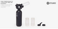 Mini Aftershave Mister Spray Aerógrafo Capilar para Aftershave y Tratamientos Faciales
