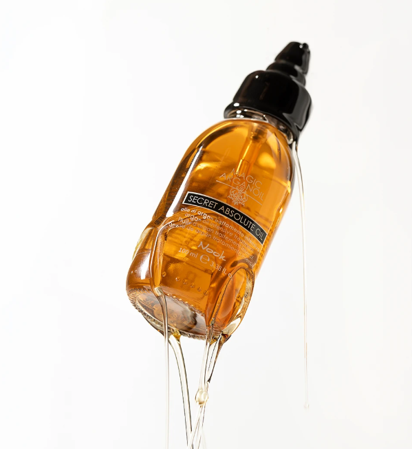 NOOK Secret Absolute Oil | Tratamiento Intensivo con Aceite de Argán para Cabellos Secos, Apagados y Encrespados