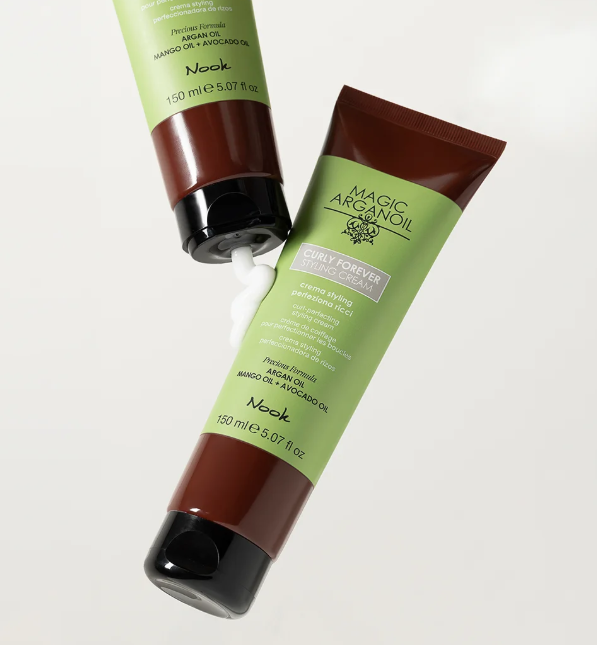 NOOK Curly Forever Styling Cream | Crema Definidora para Cabello Rizado y Ondulado