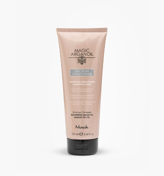 NOOK Discipline Disciplining Anti-Frizz Conditioner | Acondicionador Antiencrespamiento para Cabellos Finos, Rebeldes y Encrespados