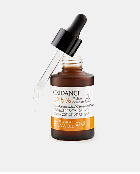 KEENWELL Sérum Concentrado Antiestrés Oxidativo 32,5% Active Complex | Sérum Antiedad Antioxidante de Alta Concentración para Proteger, Reparar e Hidratación Intensiva de la Piel.
