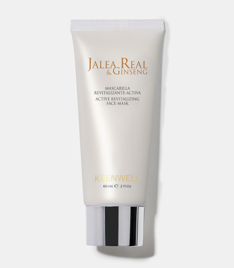 KEENWELL Mascarilla Revitalizante-Activa Jalea Real & Ginseng | Mascarilla Facial Energizante y Oxigenante para Pieles Fatigadas, Estresadas y Apagadas.