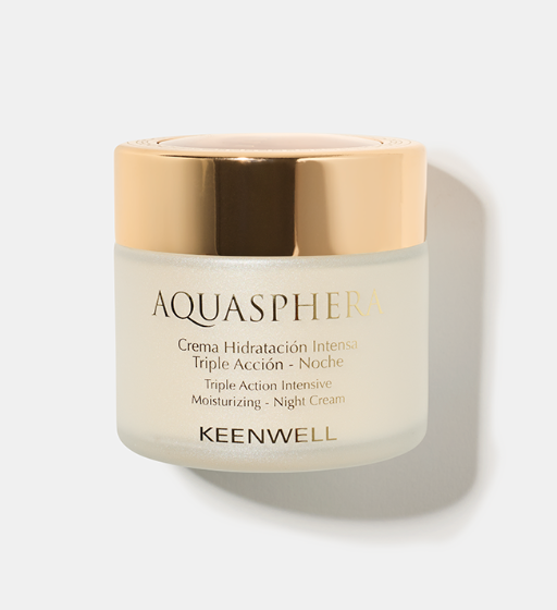 KEENWELL Crema Hidratación Intensa Triple Acción Noche | Crema Facial Nutritiva e Hidratante de Noche para Pieles Deshidratadas con Acción Antiedad y Reparadora.