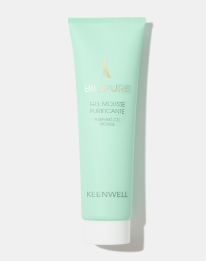 KEENWELL Gel Mousse Purificante Limpiador Facial | Gel Tensioactivo para Piel Grasa, Acné, Impurezas y Exceso de Sebo con Acción Bactericida y Equilibrante