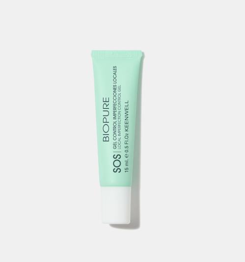 KEENWELL SOS Gel Control Imperfecciones Locales | Gel Facial Antiséptico de Acción Rápida para Granos, Comedones, Espinillas y Piel Acneica