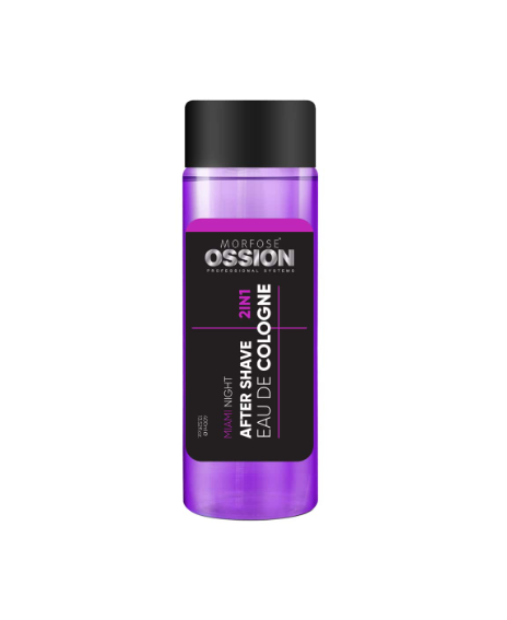 AFTER SHAVE COLOGNE MIAMI NIGHT 400ML | Loción After Shave y Eau de Cologne 2 en 1 con Fragancia Refrescante y Duradera
