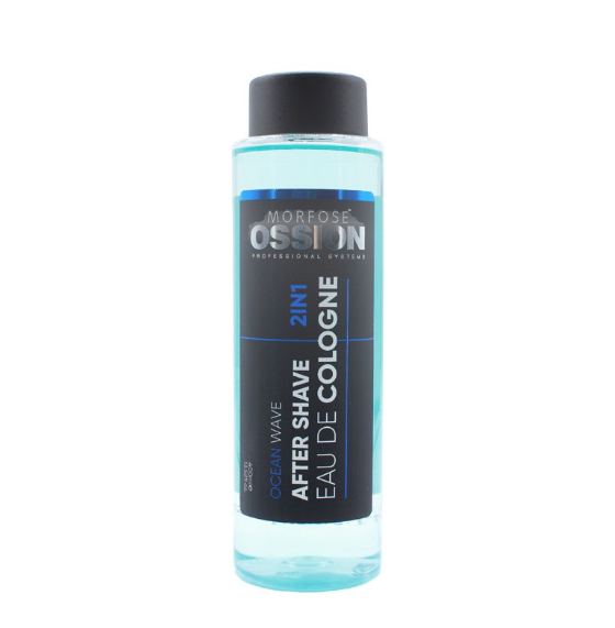 AFTER SHAVE COLOGNE OCEAN WAVE 400ML | Loción After Shave y Eau de Cologne 2 en 1 con Fragancia Fresca e Inspiración Marina