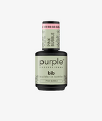BIB ROSA CON BURBUJAS 15 ML | Builder in Bottle Autonivelante para Construcción y Refuerzo de Uñas