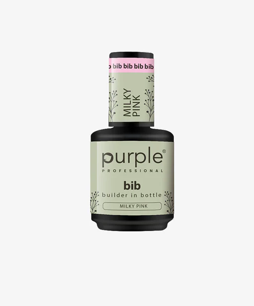 BIB ROSA LECHOSO 15 ML | Builder in Bottle Autonivelante para Construcción y Refuerzo de Uñas