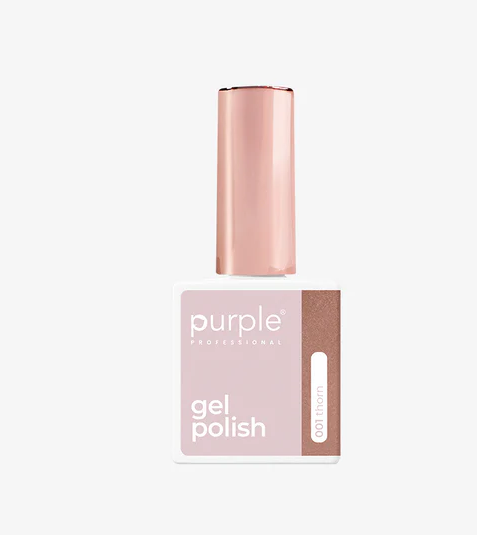 Purple Professional Gel Polish 001 Espinho 10 ml | Esmalte Semipermanente Rojo Oscuro de Alta Cobertura