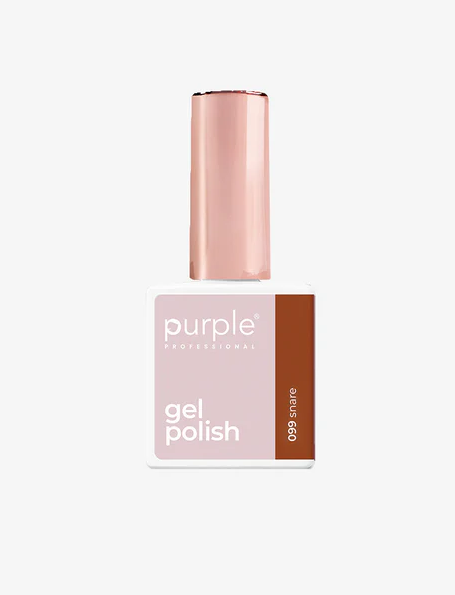 Purple Professional Gel Polish 099 Snare 10 ml | Esmalte Semipermanente Gris Antracita Oscuro de Alta Cobertura