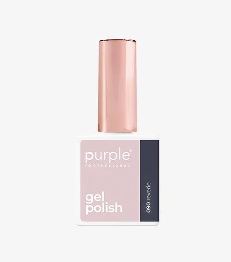 Purple Professional Gel Polish 090 Reverie 10 ml | Esmalte Semipermanente Azul Lavanda Pastel de Alta Cobertura