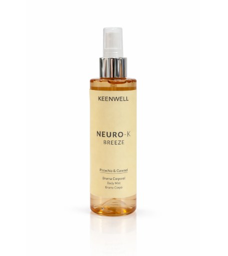 KEEWELL Breeze Pistachio & Caramel Bruma Corporal | Fragancia Gourmand, Hidratación Ligera y Sensación Sedosa