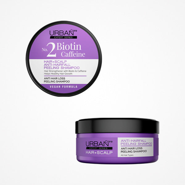 Nº2 Champú Exfoliante Anticaída | Urban Care Biotin Caffeine