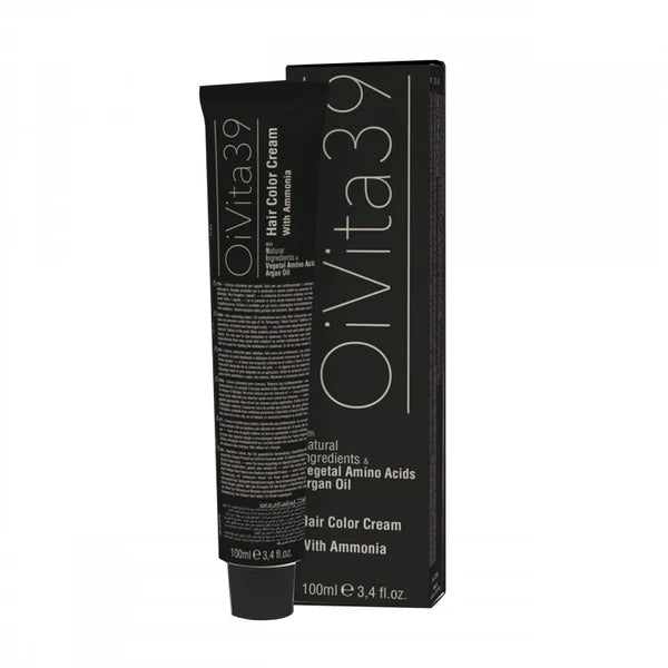 Oivita39 Crema de Tinte Para el Cabello Con Amoniaco 100ml.