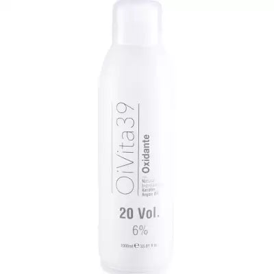 OiVita39 Crema Oxidante Estabilizada con Queratina y Aceite de Argán 20 Volúmenes 1000 ml.