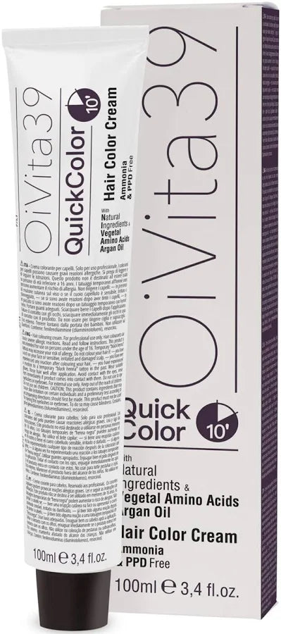 Oivita39 Quick Color 10 Minutos Tinte Sin Amoniaco 100ml.